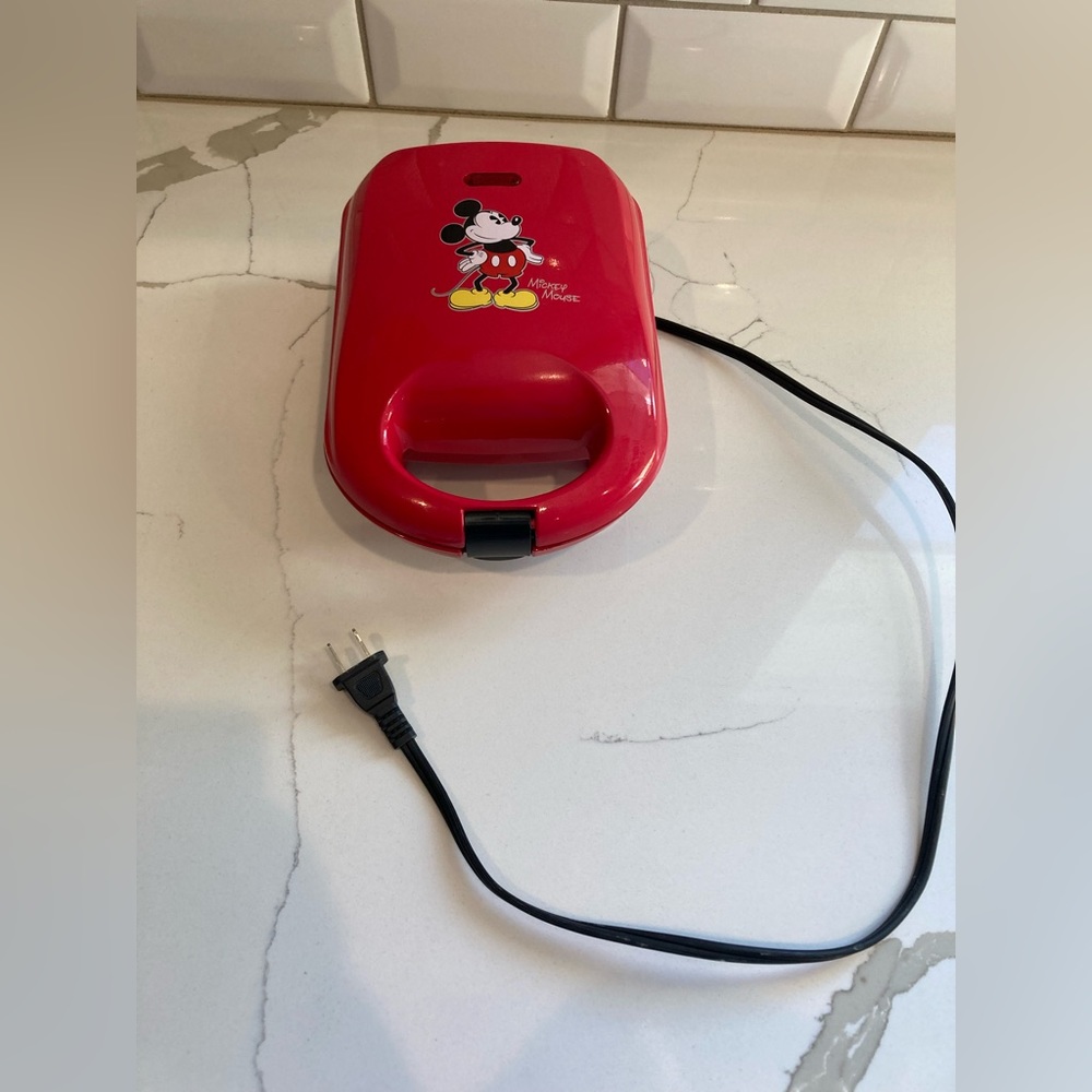 Mickey Mouse Walt Disney world Electric Waffle cakepop pancake baking maker tool